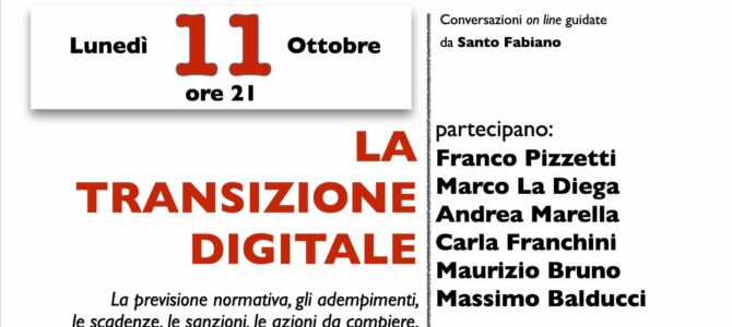 Immagine in evidenza del post: Transizione Digitale