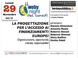 Immagine di anteprima per La progettazione per l’accesso ai finanziamenti