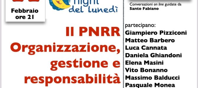 Immagine in evidenza del post: PNRR: organizzazione, gestione e responsabilità