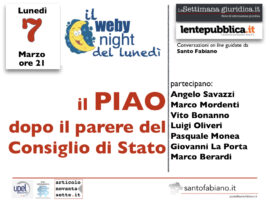 Immagine di anteprima per Il PIAO dopo il parere del Consiglio di Stato