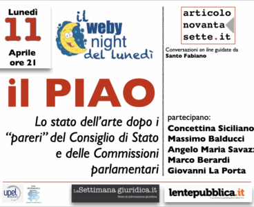 Il PIAO, stato dell’arte dopo 