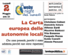 Post successivo: La carta europea delle autonomie locali