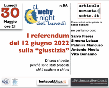 I referendum sulla giustizia 2022
