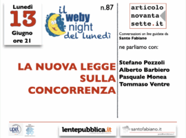 Immagine di anteprima per La legge sulla concorrenza