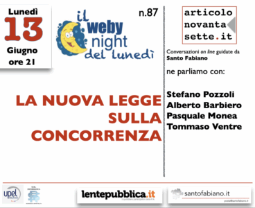 La legge sulla concorrenza