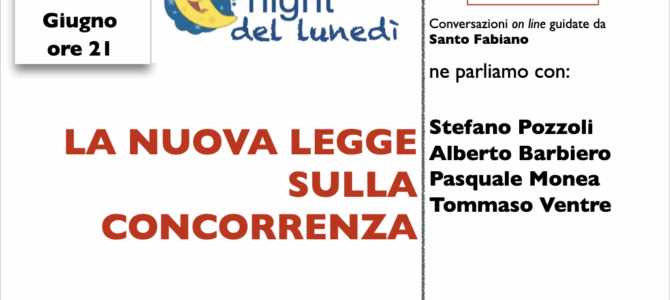 Immagine in evidenza del post: La legge sulla concorrenza